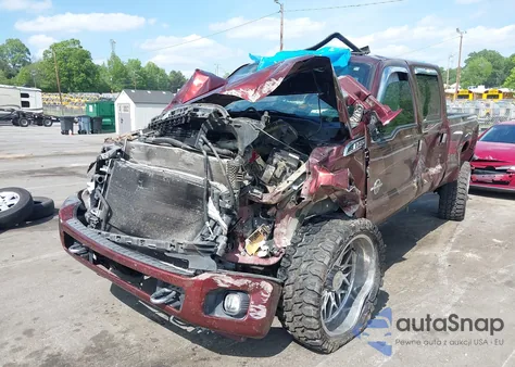 2015 Ford F-250 Lariat из США, поврежденный, VIN 1FT7W2BT9FED05685